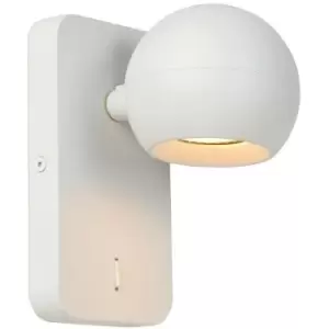 Image of Lucide FAVORI - Wall Spotlight - 1xGU10 - White