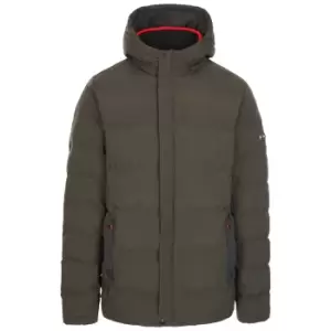 Image of Trespass Mens Habbton Padded Jacket (XS) (Ivy)