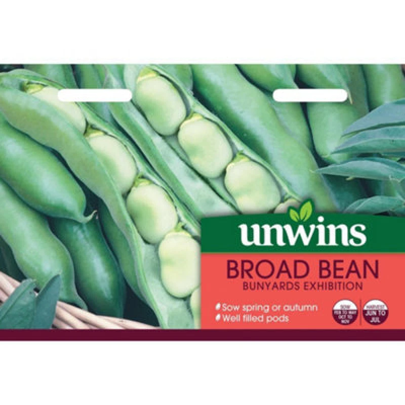 Image of Unwins Broad Bean Bunyards Exhibition