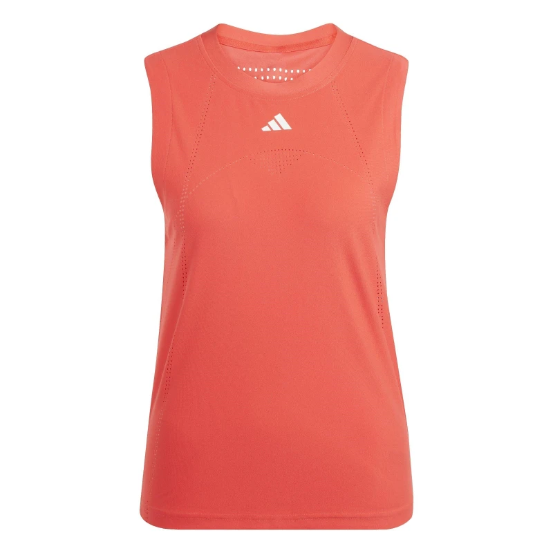 Image of adidas Tennis Pro Climacool+ Match Tank Top - Red Red XS