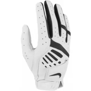 Image of Nike Womens/Ladies Dura Feel IX Right Hand Golf Glove (S) (White/Black)