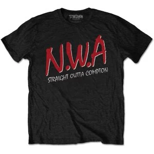 Image of N.W.A - Straight Outta Compton Mens X-Large T-Shirt - Black