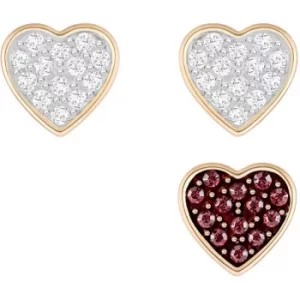 Image of Ladies Swarovski Gold Plated Earrings