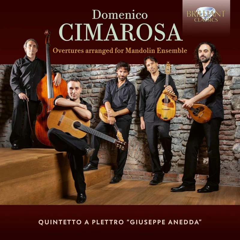 Image of Domenico Cimarosa: Overtures Arranged for Mandolin Ensemble CD / Album