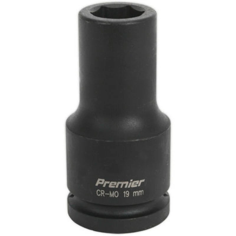 Image of Loops 19mm Forged Deep Impact Socket - 3/4" Sq Drive - Chromoly Wrench Socket Multi