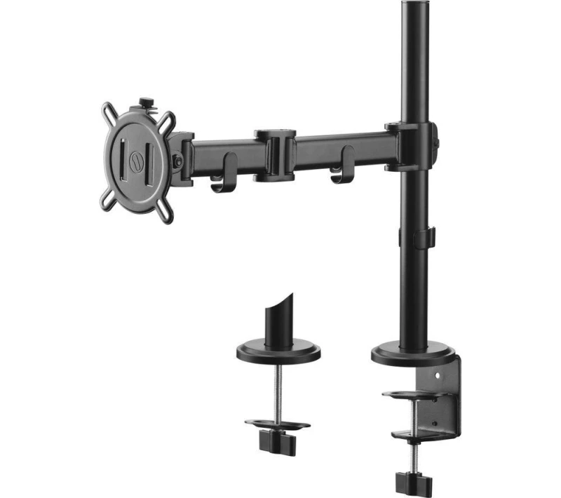Image of ONE FOR ALL Smart DM2110 Full Motion 13-32" Single Arm Monitor Desk Mount - Black 8716184077500