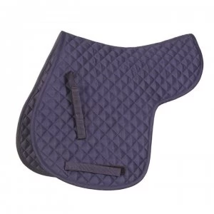 Image of Shires Wessex Numnah - Navy