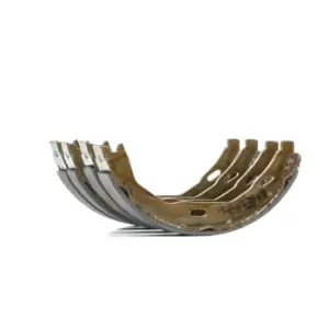 Image of TOMEX brakes Brake Shoes MERCEDES-BENZ TX 22-15 0044208620,A0044208620 Brake Shoe Set,Brake Lining
