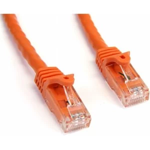 Image of StarTech Cat6 3ft Patch Cable with Snagless RJ45 Connectors Orange