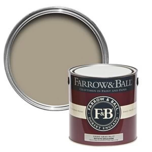 Image of Farrow & Ball Estate Light gray No. 17 Matt Emulsion Paint 2.5L