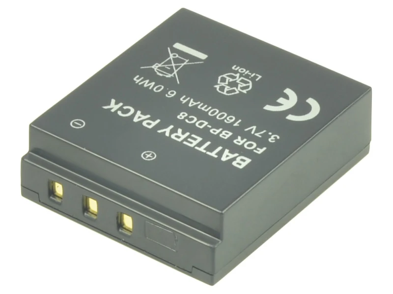 Image of 2-Power Digital Camera Battery 3.7V 1300mAh