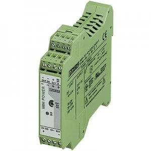 Image of Phoenix Contact MINI-PS-48-60DC/24DC/1 Rail mounted PSU (DIN) 24 V DC 1 A 24 W 1 x