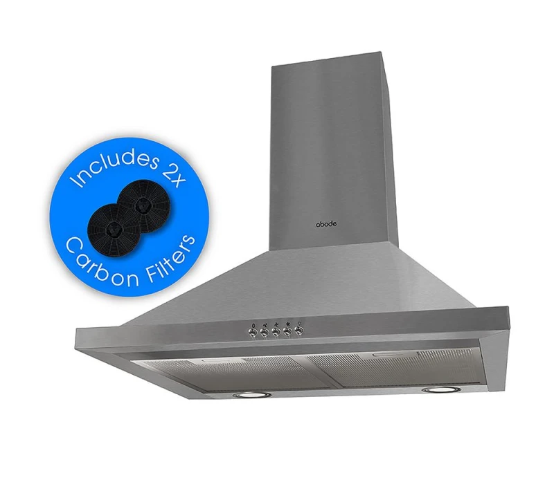 Image of ABODE ASCH6031SS Chimney Cooker Hood - Stainless Steel 5056233832678