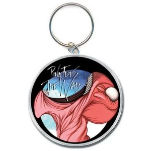 Image of Pink Floyd - The Wall Eat Head Logo Keychain