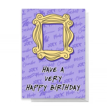 Image of Friends Happy Birthday Greetings Card - Large Card
