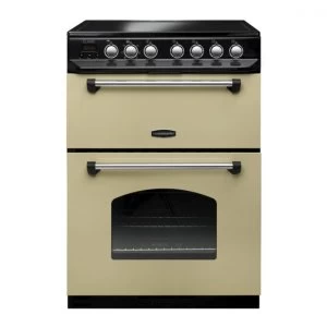 Image of Rangemaster Classic 60 CLAS60ECCR Double Oven Ceramic Hob Electric Cooker