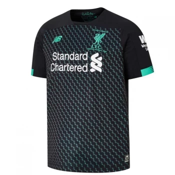Image of New Balance Official Liverpool Champions Third Shirt 2020 Junior - Black