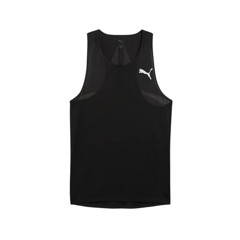 Image of Puma Raceday Ultraspun Sleeveless Shirt Black, Size L
