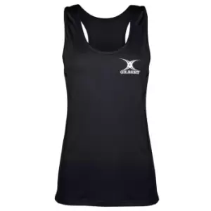 Image of Gilbert Pro Synergie Netball Vest - Black