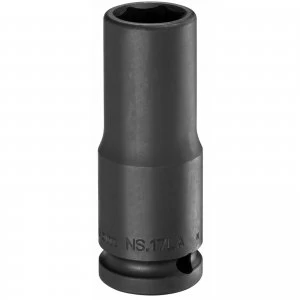 Image of Facom 1/2" Drive Deep Hexagon Impact Socket 1/2" 16mm