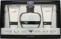 Image of Mustang Ford Mustang Gift Set 100ml Eau de Toilette + 100ml Aftershave Balm + 100ml Shower Gel
