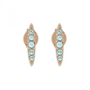 Image of Adore Pave Navette Stud Earrings