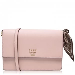 Image of DKNY Medium Flap Shoulder Bag - CashmerePnk CAH