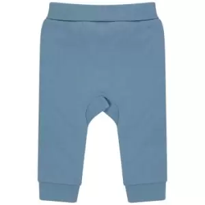 Image of Larkwood Childrens/Kids Sustainable Jogging Bottoms (0-6 Months) (Stone Blue)