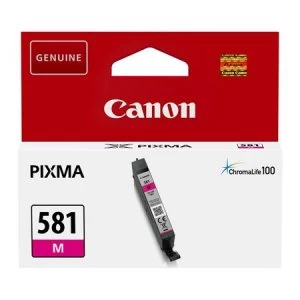 Image of Canon CLI581 Magenta Ink Cartridge