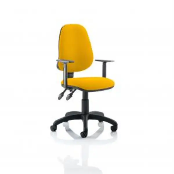 Image of Eclipse Plus II Lever Task Operator Chair Bespoke With Height DYNKCUP0827