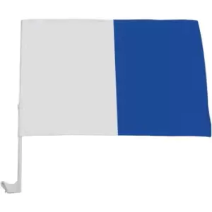 Image of Official Car Flag - White
