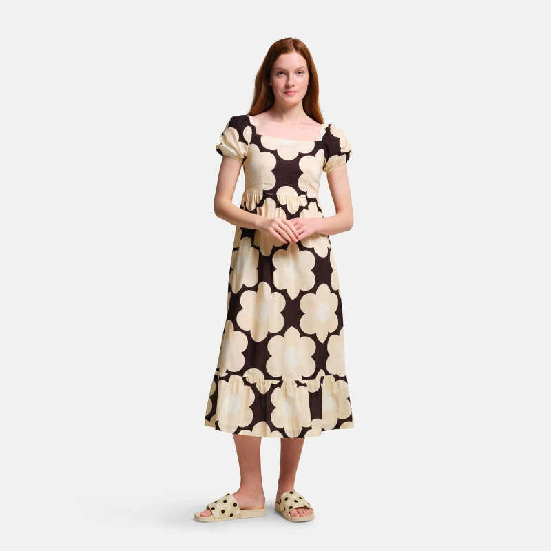Image of Regatta 'Orla Kiely' Midi Summer Dress Black