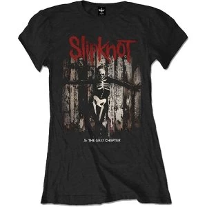 Image of Slipknot - .5: The Gray Chapter Album Womens XX-Large T-Shirt - Black