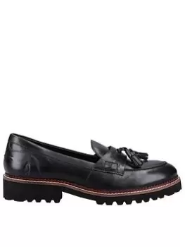 Image of Hush Puppies Ginny Tassel Loafer - Black, Size 5, Women