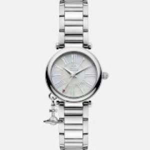 Image of Vivienne Westwood Womens Mother Orb Watch - Silver