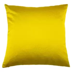 Image of Riva Home Palermo Cushion Cover With Metallic Sheen Design (One Size) (Limon Yellow)