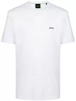 Image of BOSS Tee Curved T-Shirt Natural