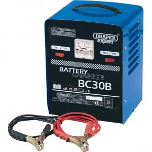 Image of Draper Expert BC30B Car Battery Charger 12v or 24v