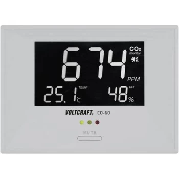Image of VOLTCRAFT CO-60 Carbon dioxide detector 0 - 3000 ppm
