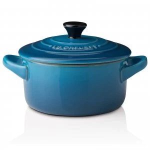 Image of Le Creuset Stoneware Petite Casserole Dish - Marseille Blue