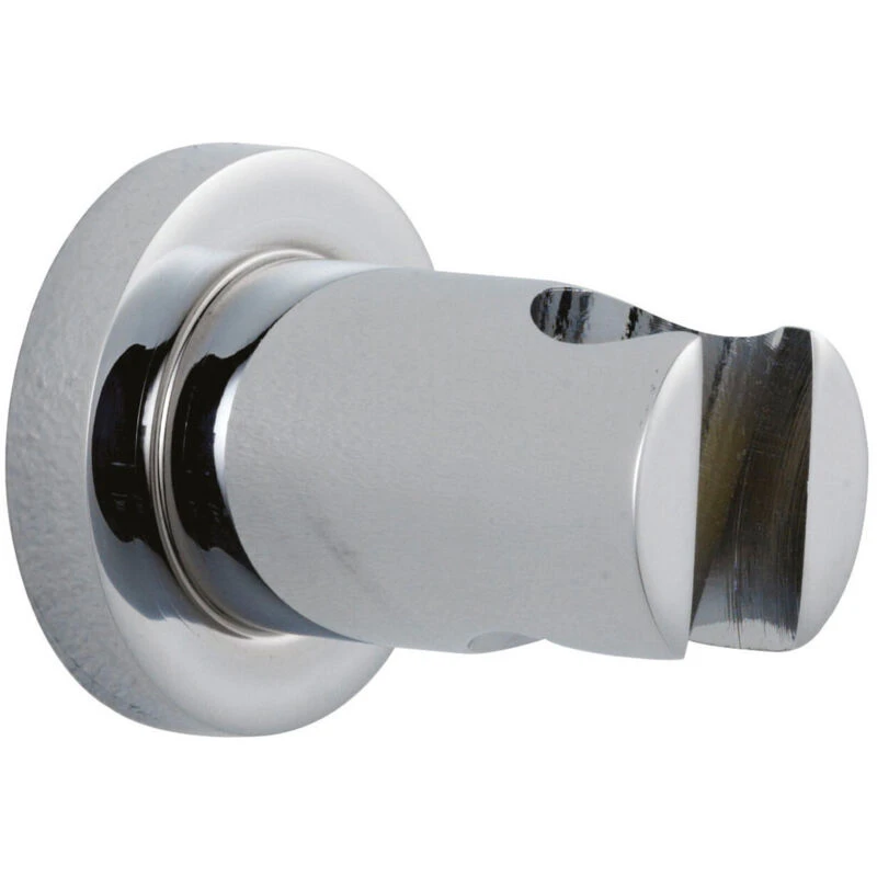 Image of HUDSON REED Nuie Chrome Round Wall Bracket - A377 boe005c