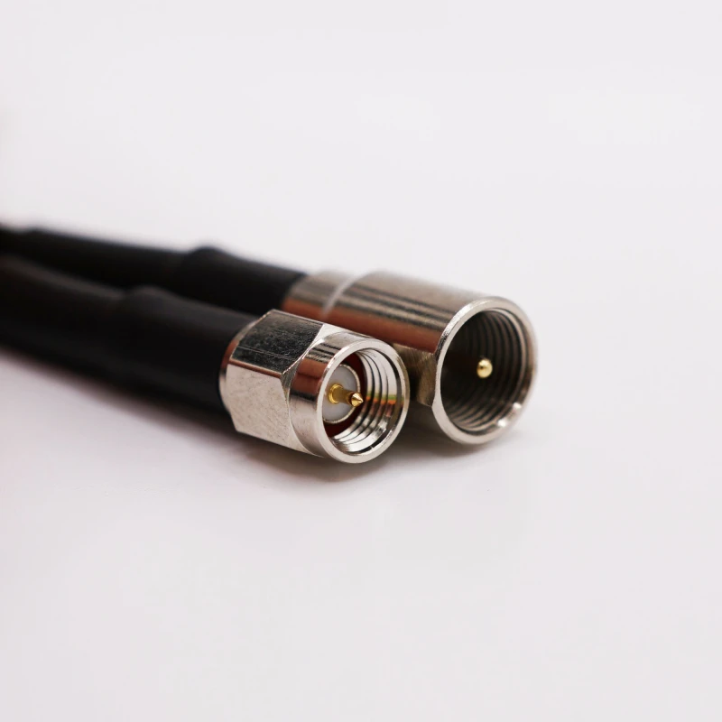 Image of Panorama Antennas FME(M)-SMA(M) 5M CS23 GREY ID SLV coaxial cable