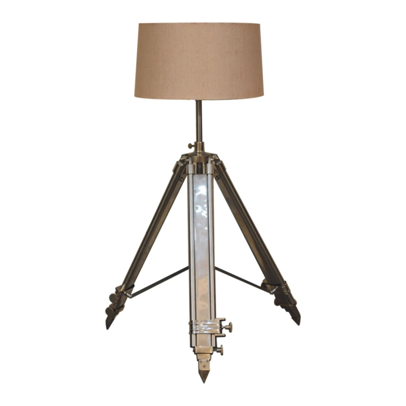 Image of Artisan Furniture Artisan Furniture Chrome Tripod Lamp