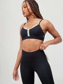 Image of Nike Light Support Indy Bra - Black/White Size M Women