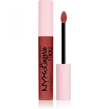 Image of NYX Professional Makeup Lip Lingerie XXL Matte Liquid Lipstick Shade 07 - Warm up 4ml