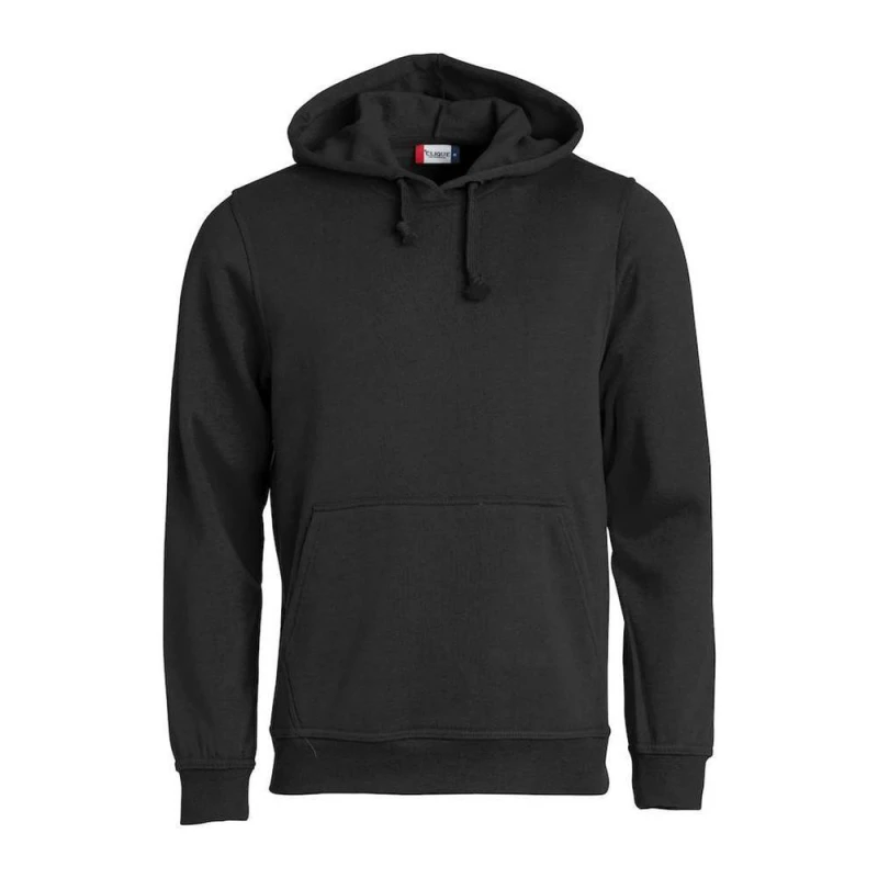 Image of Clique Mens Basic Hoodie in Black Size: XS Black Male XS