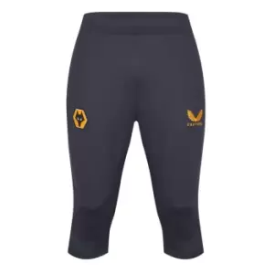 Image of Castore Wolves three quarterTraining Pants - Red