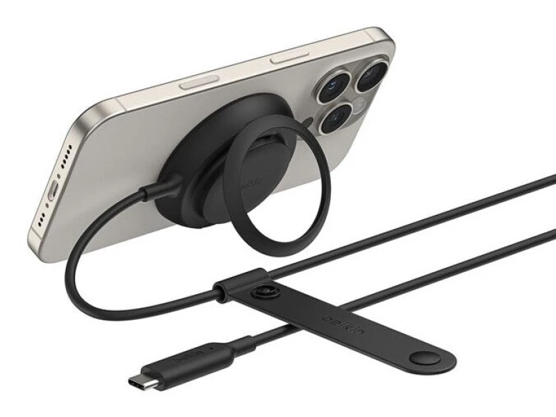 Image of Belkin WIA014MYBK mobile device charger Smartphone, Headphones Black USB Wireless charging Fast charging Indoor WIA014MYBK