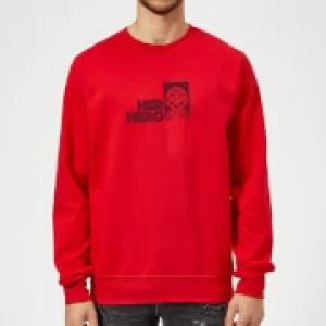 Image of Super Mario Her Hero Sweatshirt - Red - M