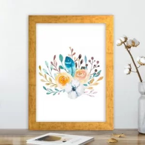 Image of AC10355637852 Multicolor Decorative Framed MDF Painting